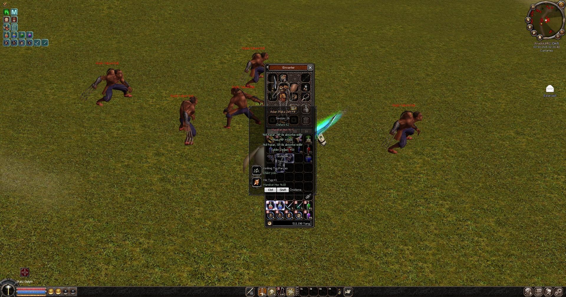 1KHP 50 STR 8HPABSORBE ASLAN ZIRH +4