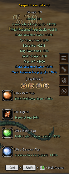 OYUN SONU FULL FARMLIK İTEMLER