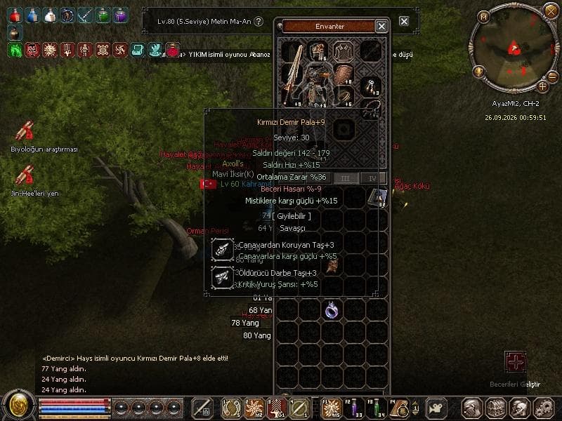60 LVL H.ORMANLIK BEDENSEL AÇIKLAMA OKU