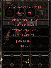 ŞEYTAN KANADI ÇAKRAM KAÇIRMA
