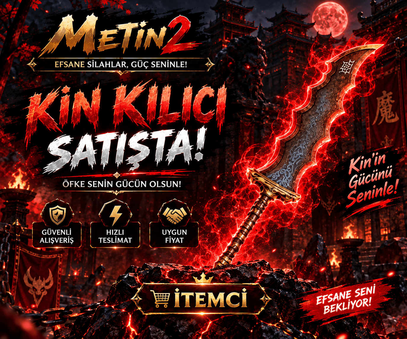 KİN KILICI SİPARİŞİ ALINIR !