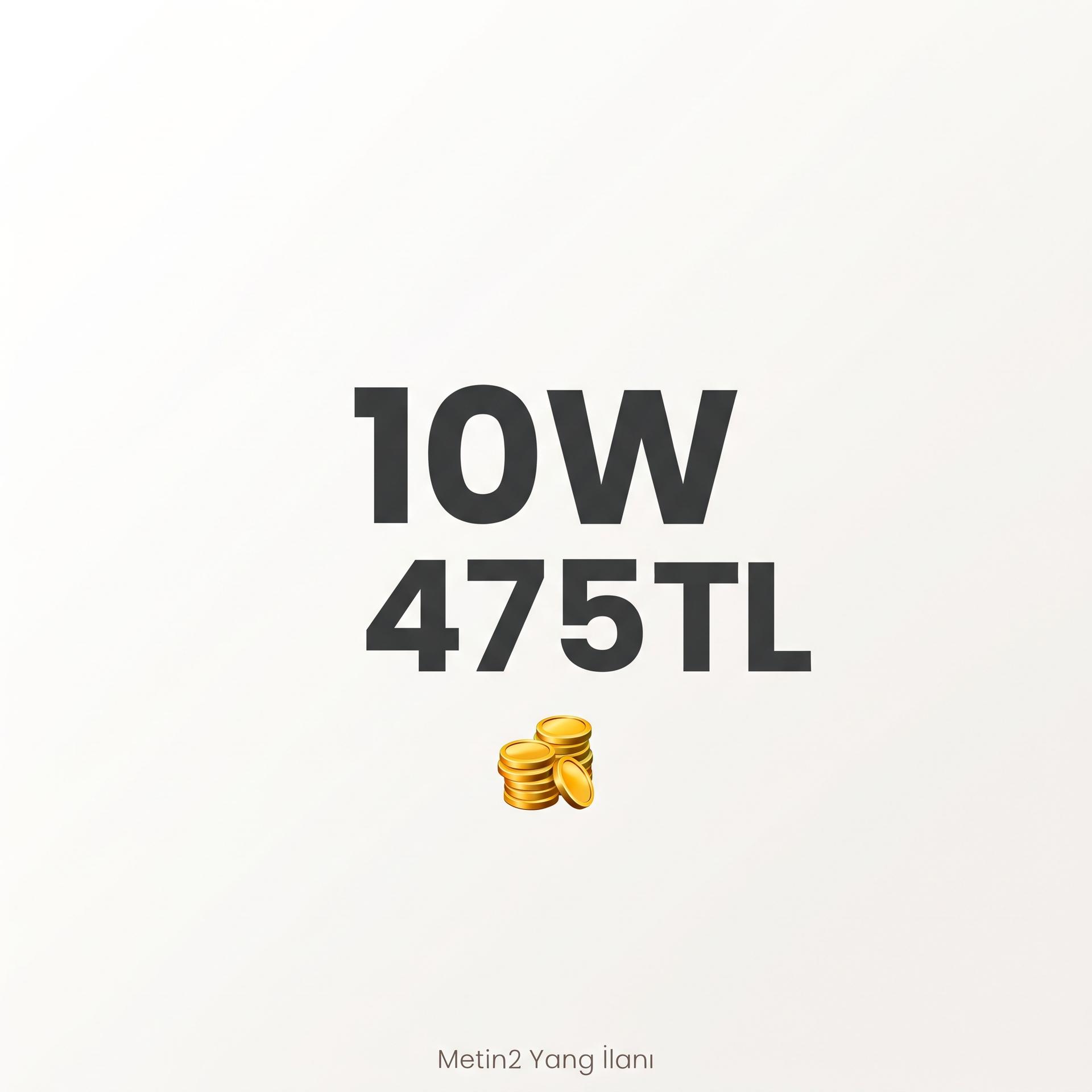 10W 475TL | (1w 47.5 TL) NİTE SUNUCUSU ANINDA TESLİMAT | SORUNSUZ İŞLEM