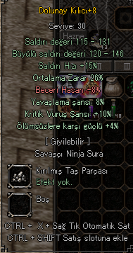 +8 26 ORT 10 KRİTİK DOLU