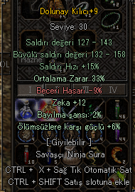 33 ORT 12 ZEKA +9 DOLU ELİTTT