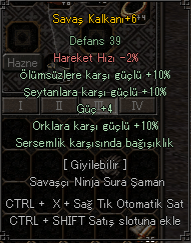 SERSEM GÜÇ ORK ŞEYTAN ( ELİT KALKAN HO )