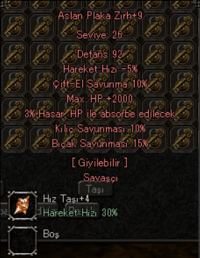 +9 ASLAN PLAKA FULL HPLİ SAVLI WSLİK