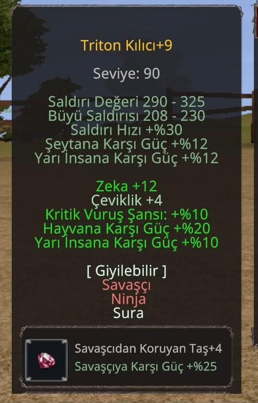 Uyguna Satılık +9 Triton