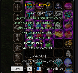 ELEMENT TILSIMI +200