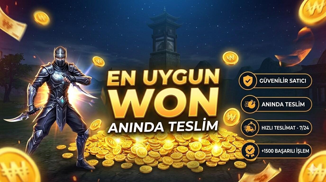 200 WON 1500 TL ANINDA TESLIM 7/24 ONLINE +1500 SATIS GUVENCESI