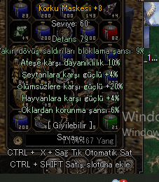korku maskesı catalık 8