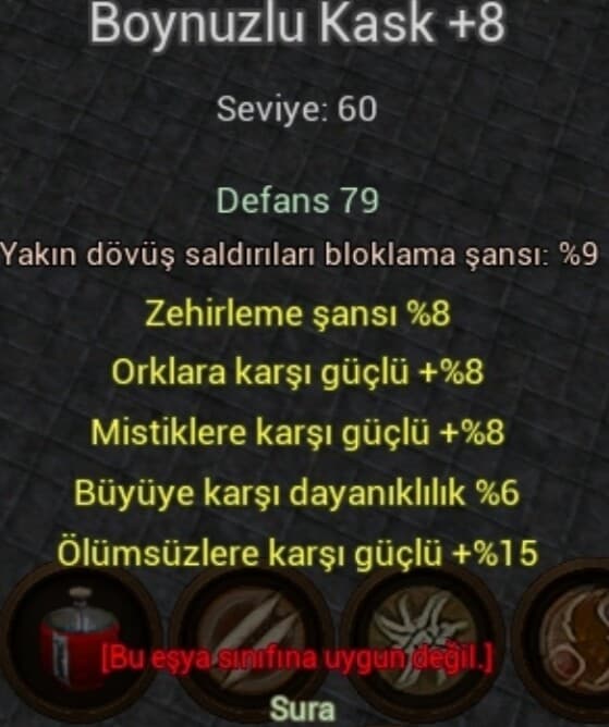 Lusililik kask 15 Olumsuz 8 Zehirleme