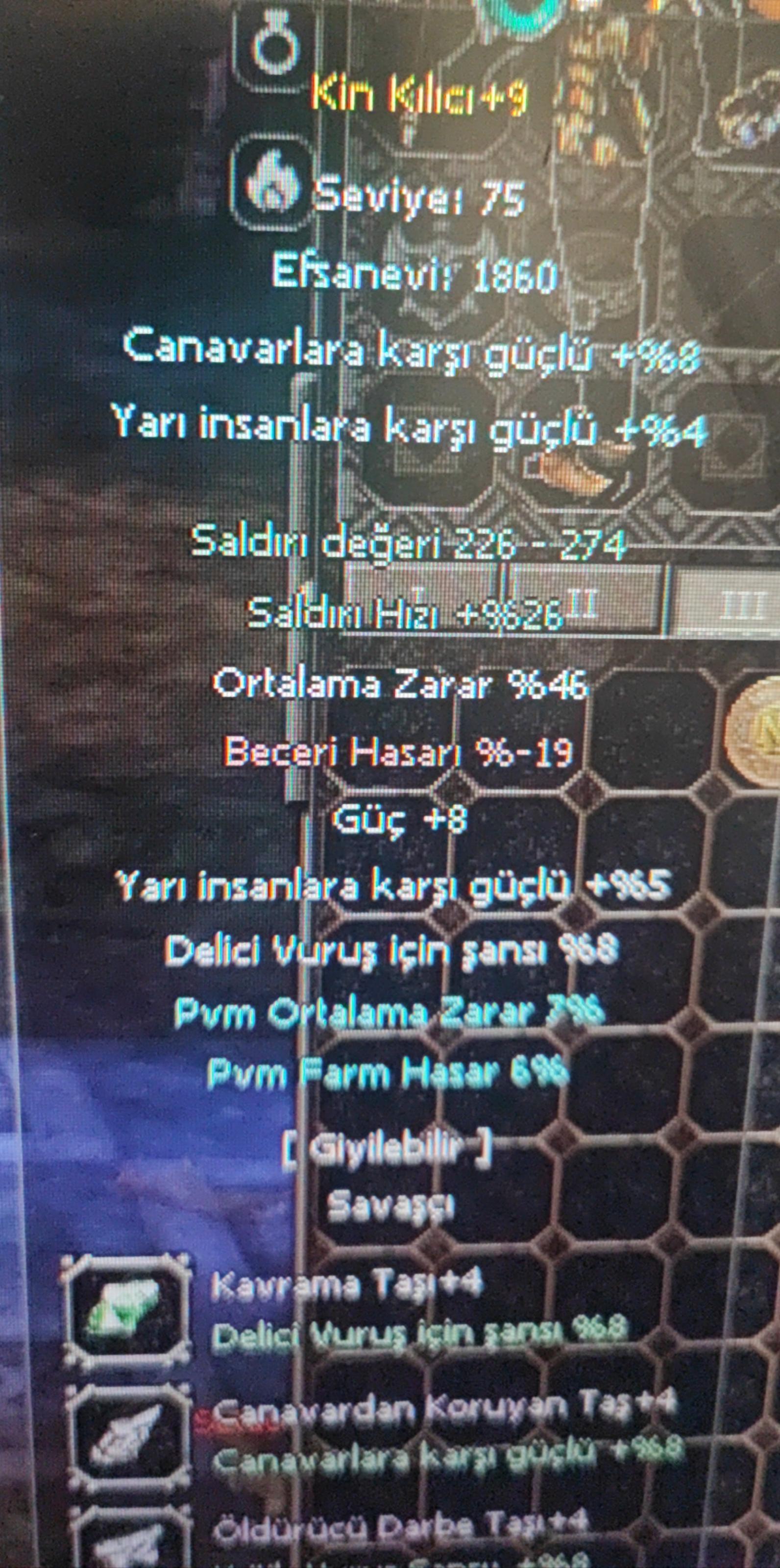 +9 KİN KILICI