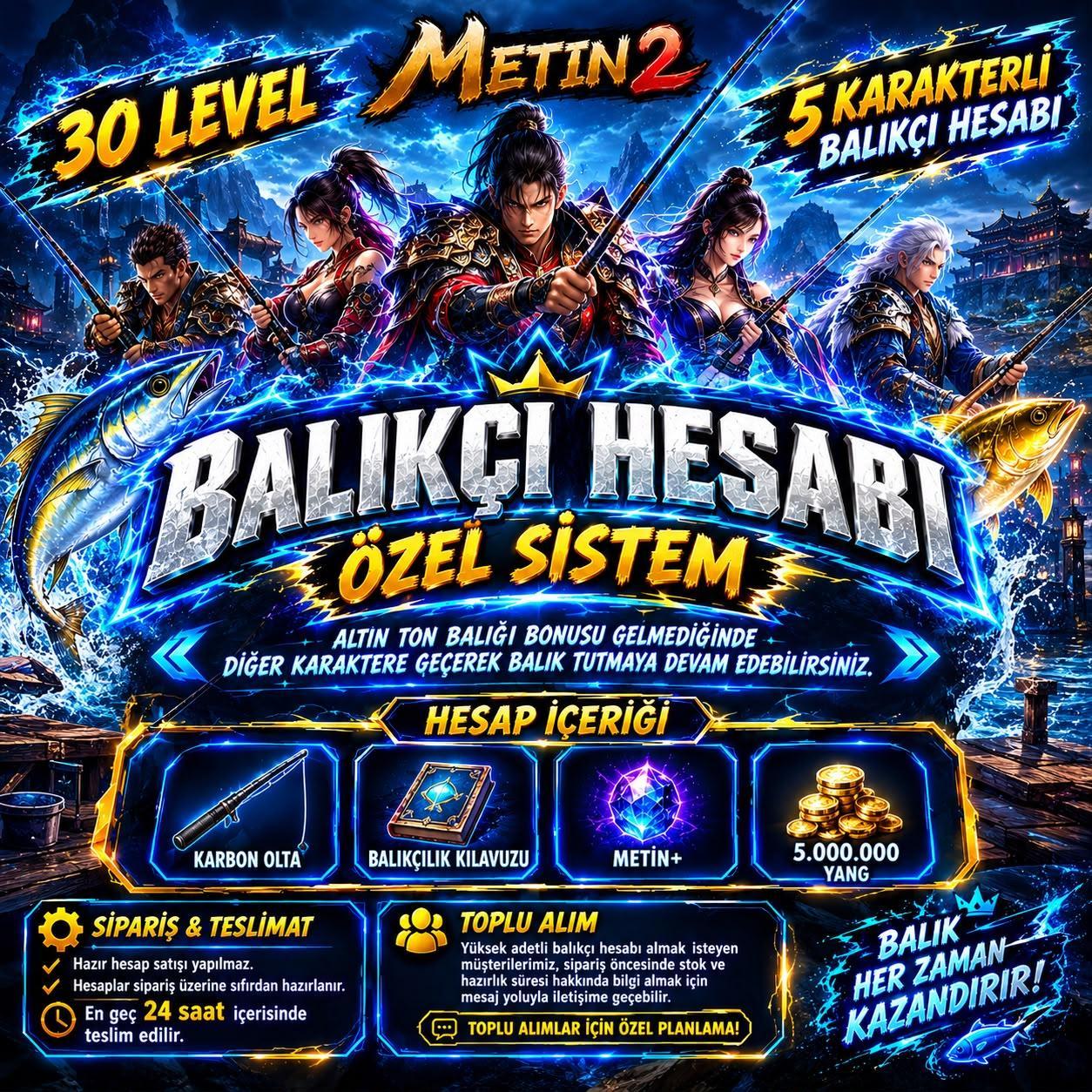ALICISI HAZIR 5X30 BALIKÇI HESABI