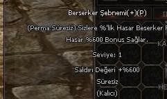MAX BERSERKER-ORT ŞEBNEMİ
