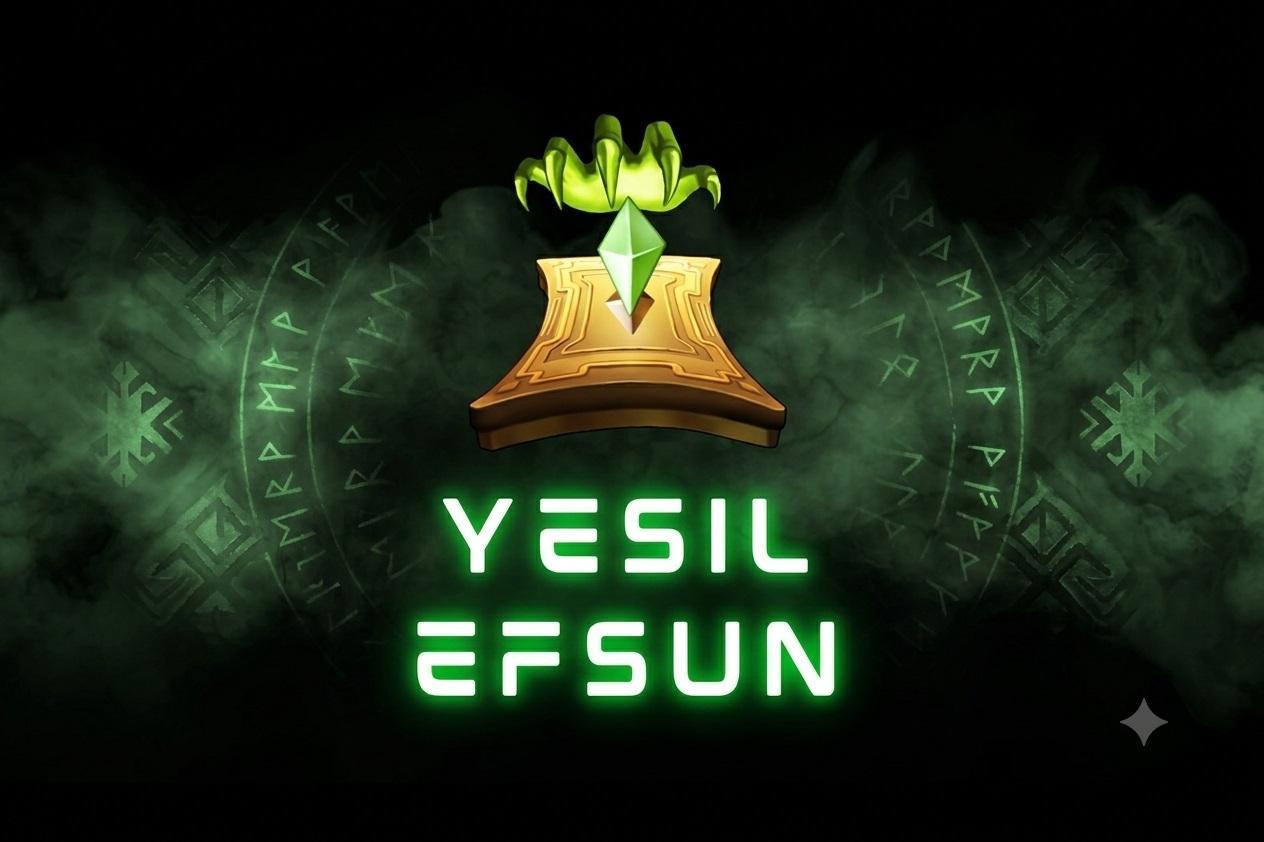 1000 YEŞİL EFSUN HEMEN TESLİM