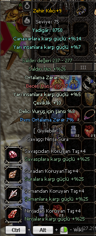 +9 FULL EVRİM WSLİK ELİT ZEHİR 52 ORT 5 YARI 10 ÇEVİK 8 DELİCİ