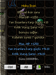 HİDRA İKSİRİ SERİ TESLİM