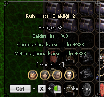 +2 RUH BİLEKLİĞİ