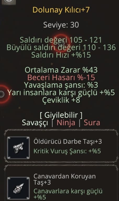 Dolunay +7 43 ort