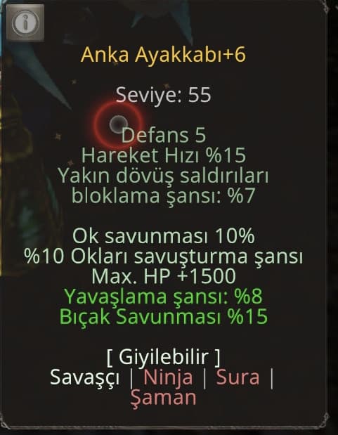 Anka ayakkabı