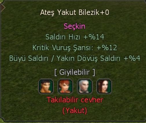 ATEŞ YAKUT BİLEZİK