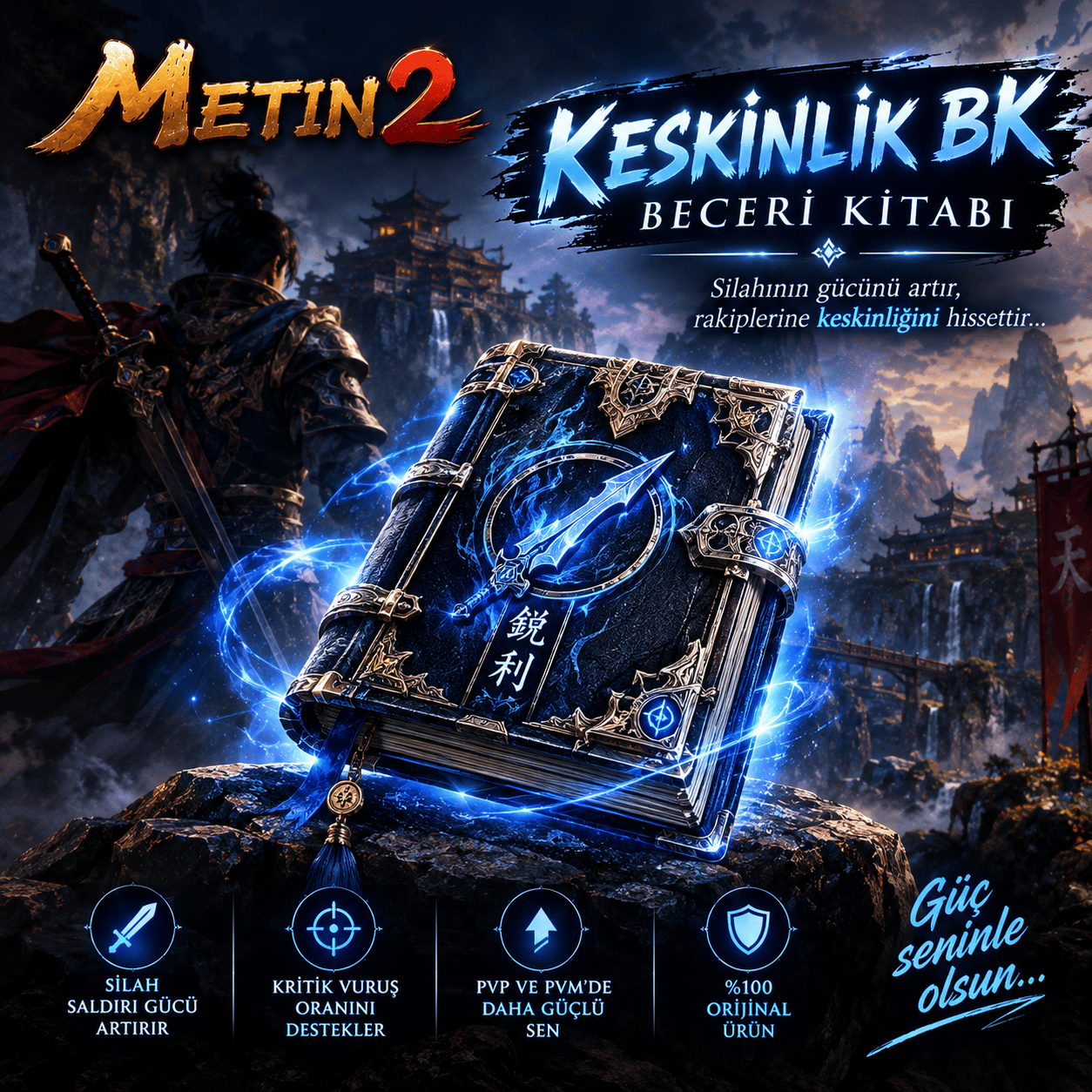 55 KESKİNLİK BK ANINDA TESLİM