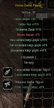 31 ORT 8 YARI 15 HAYVAN 10 ŞEYTAN +9 KDP 530TL ANINDA TESLİM