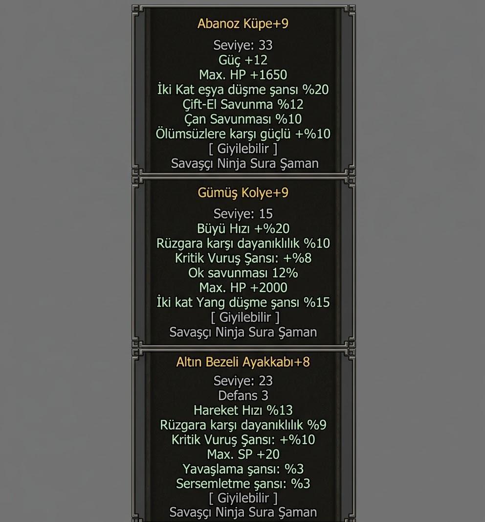 65 LVL HAVA G5 ÖFKE G1 BİYO BİTİK AT MAX LVL KIZIL İTEMLİ