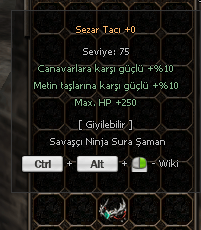 Sezar Tacı 500tl