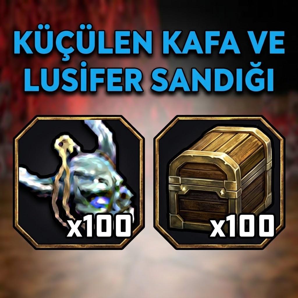 100 ADET LUSİ / KAFAA
