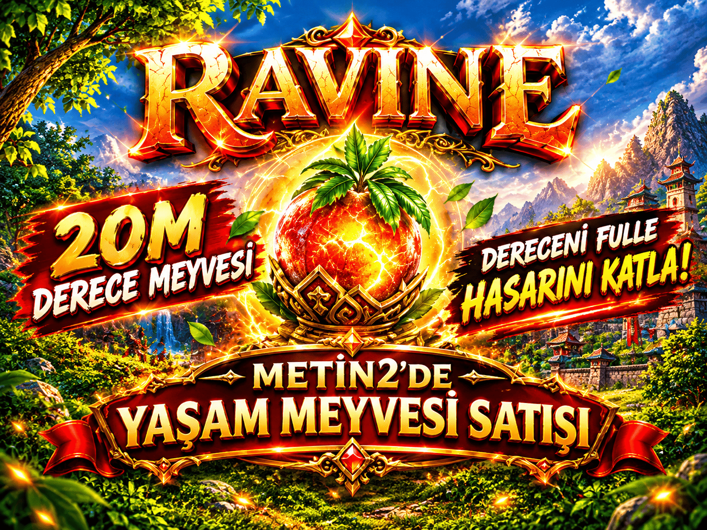 20M DERECE ( YAŞAM MEYVESİ ) HASARINI KATLA.