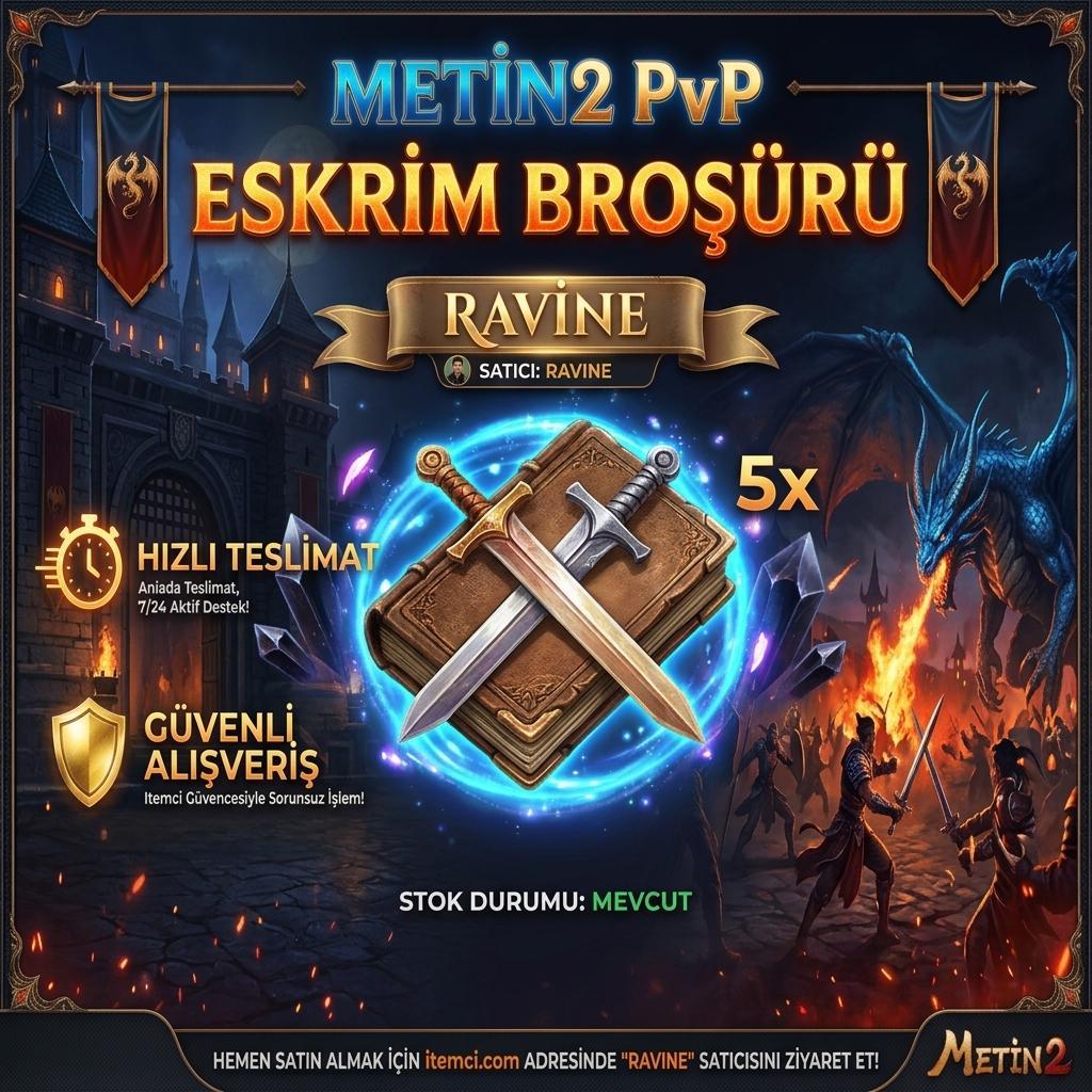 ESKRİM BROŞÜRÜ SATILIR - 5x ADET - TANE 450 TL.