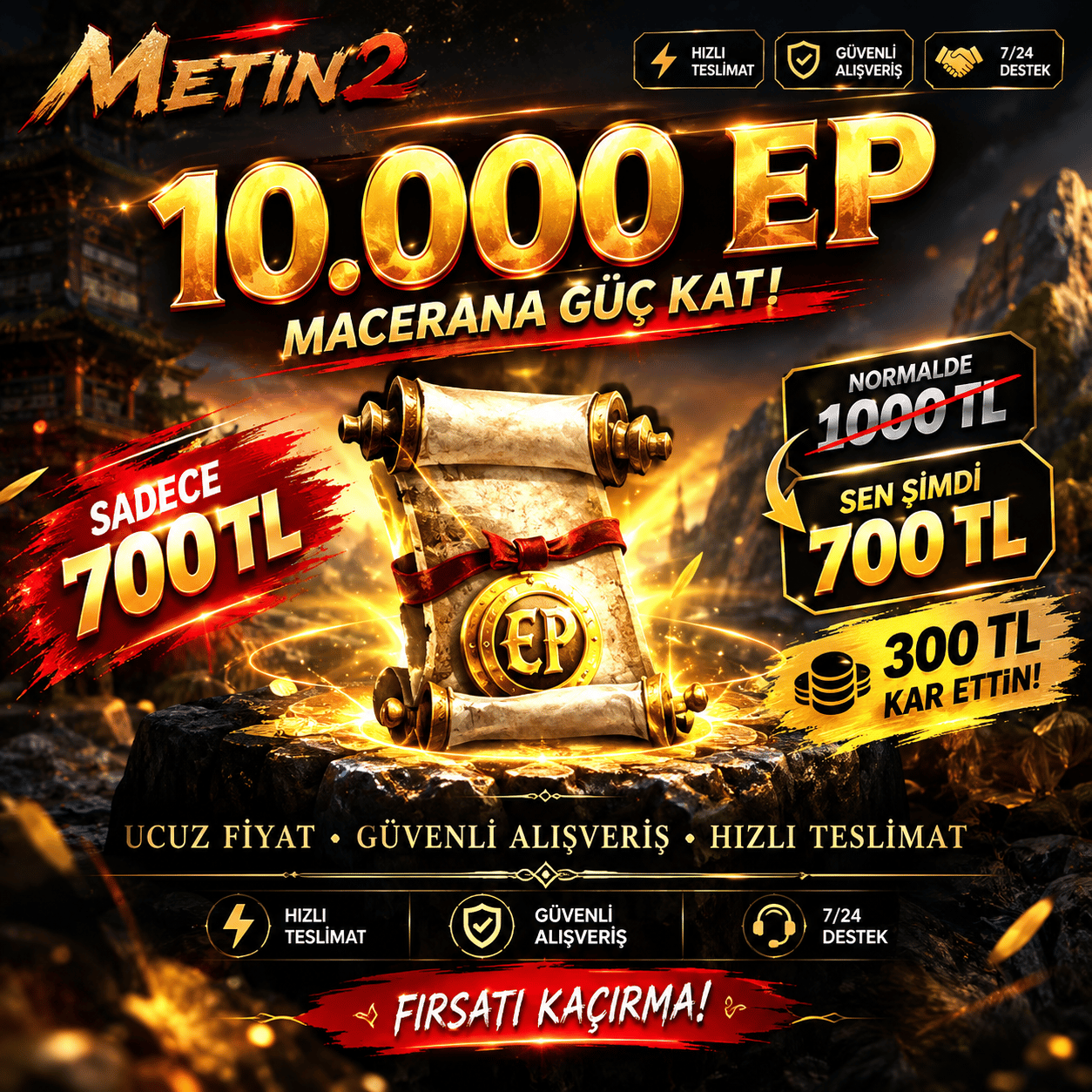 10.000 EP - FIRSAT - UYGUN FİYAT
