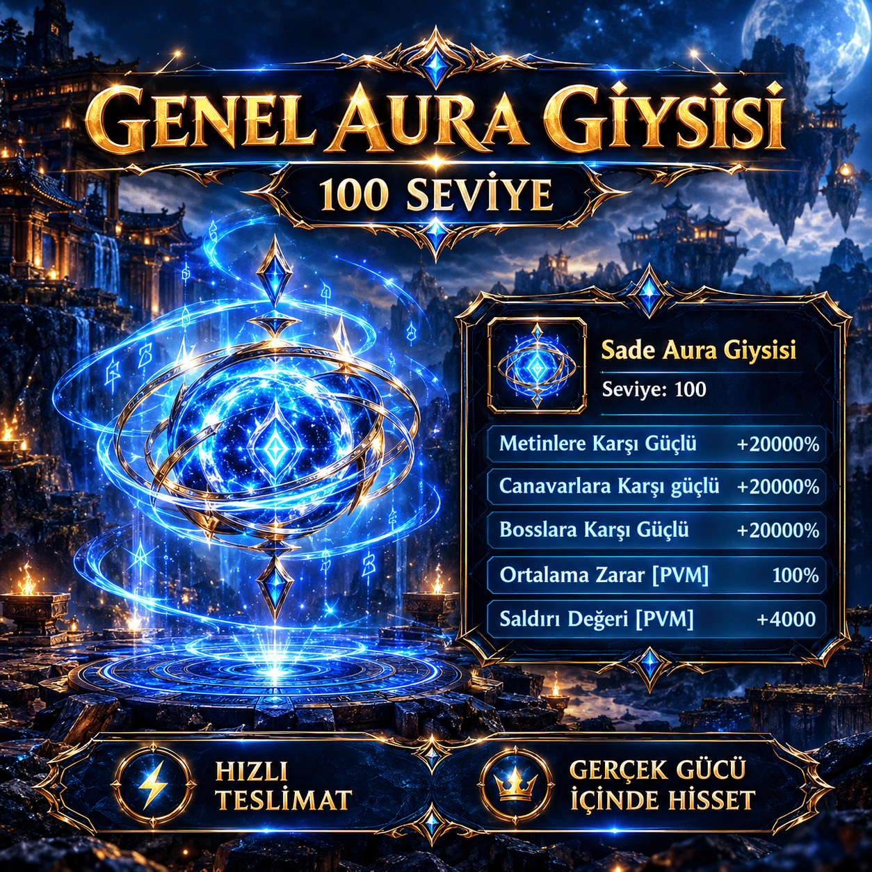 +100 AURA - HASARIN FIRLASIN !!!!