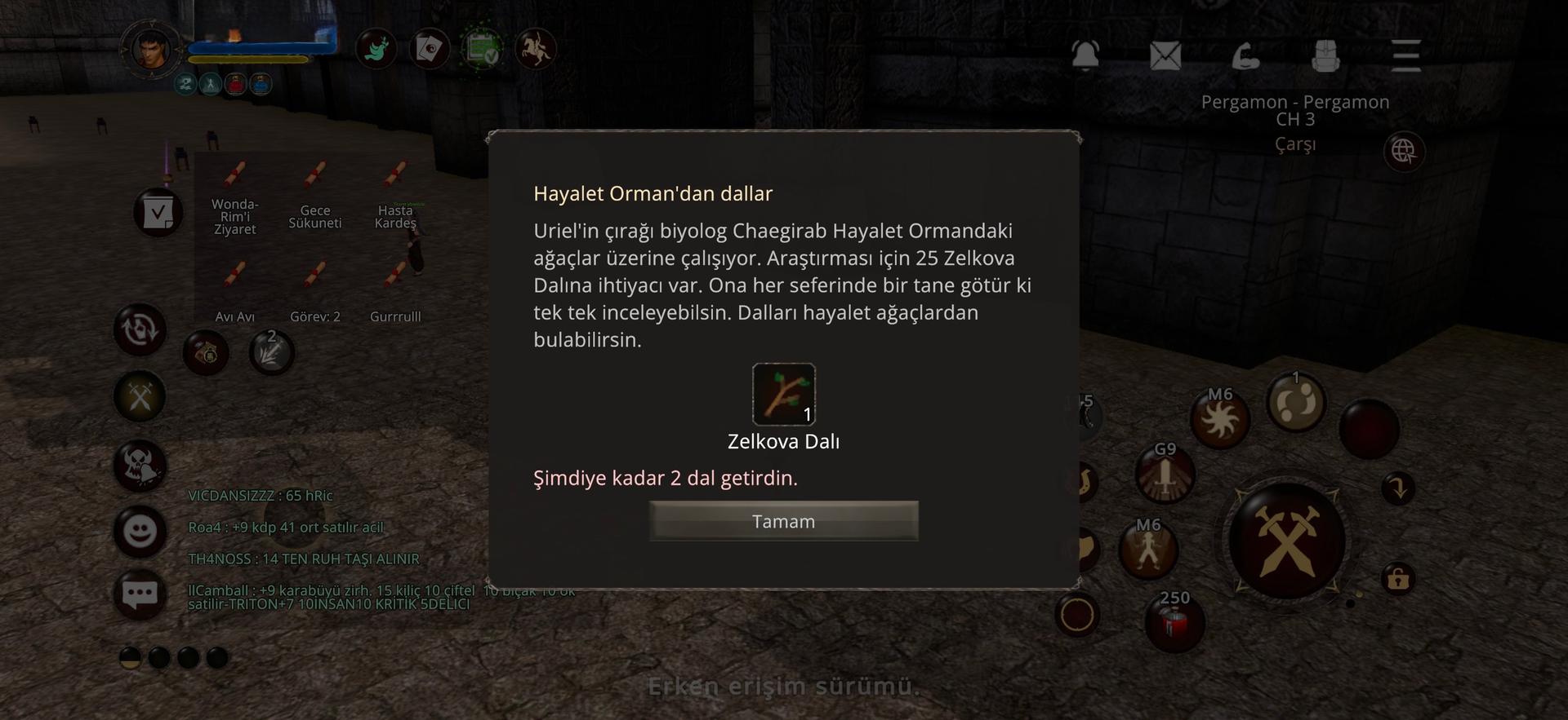 70 LVL HAVA G9 BEDENSEL
