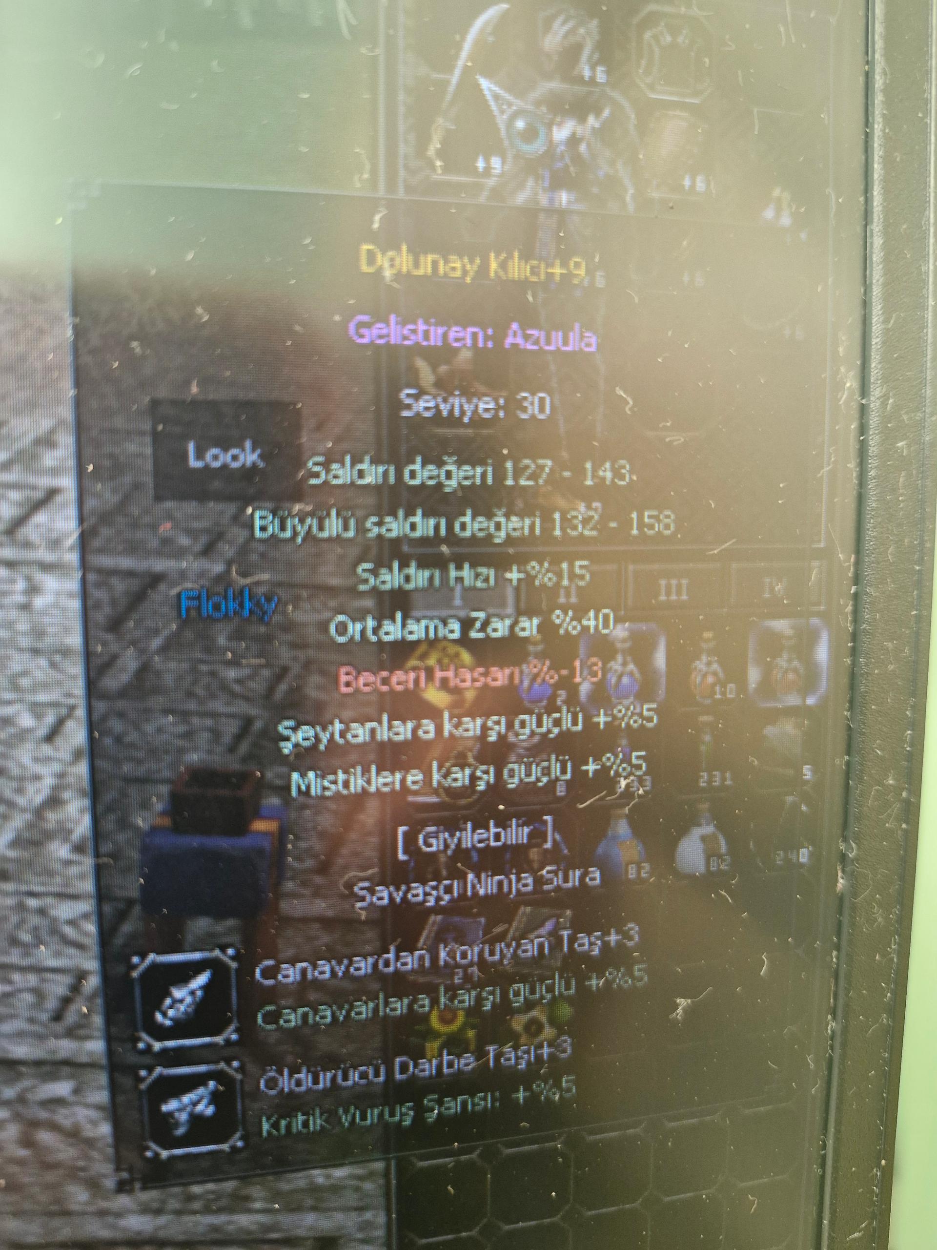 55 BÜYÜLÜ SURA HAZIR 3 G Lİ DOYUMDA CANIN OYNAMAZ İTEMLİ BİYO BİTİK