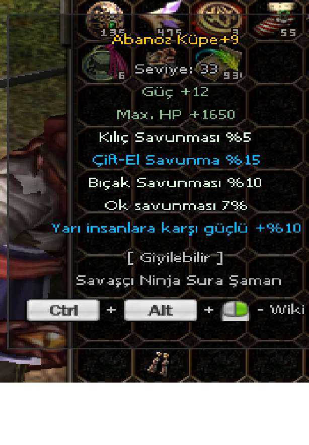 9 ABANOZ KÜPE
