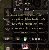2x patron 1 haftalik şans kutusundan cıkan