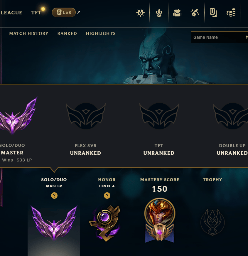 EUW MASTER +600 LP HESAP