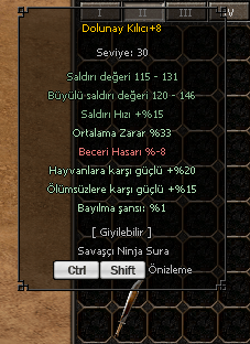 +8 DOLUNAY 33 ORTALAMA !