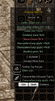 +8 DOLUNAY 33 ORT 20 HAYVAN 15 ÖLÜMSÜZ ELİT !
