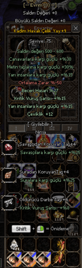 KADİM HAVALI ÇELİK YAY +9   27 BEC  ÇİFT YARILI CAN YAKAR