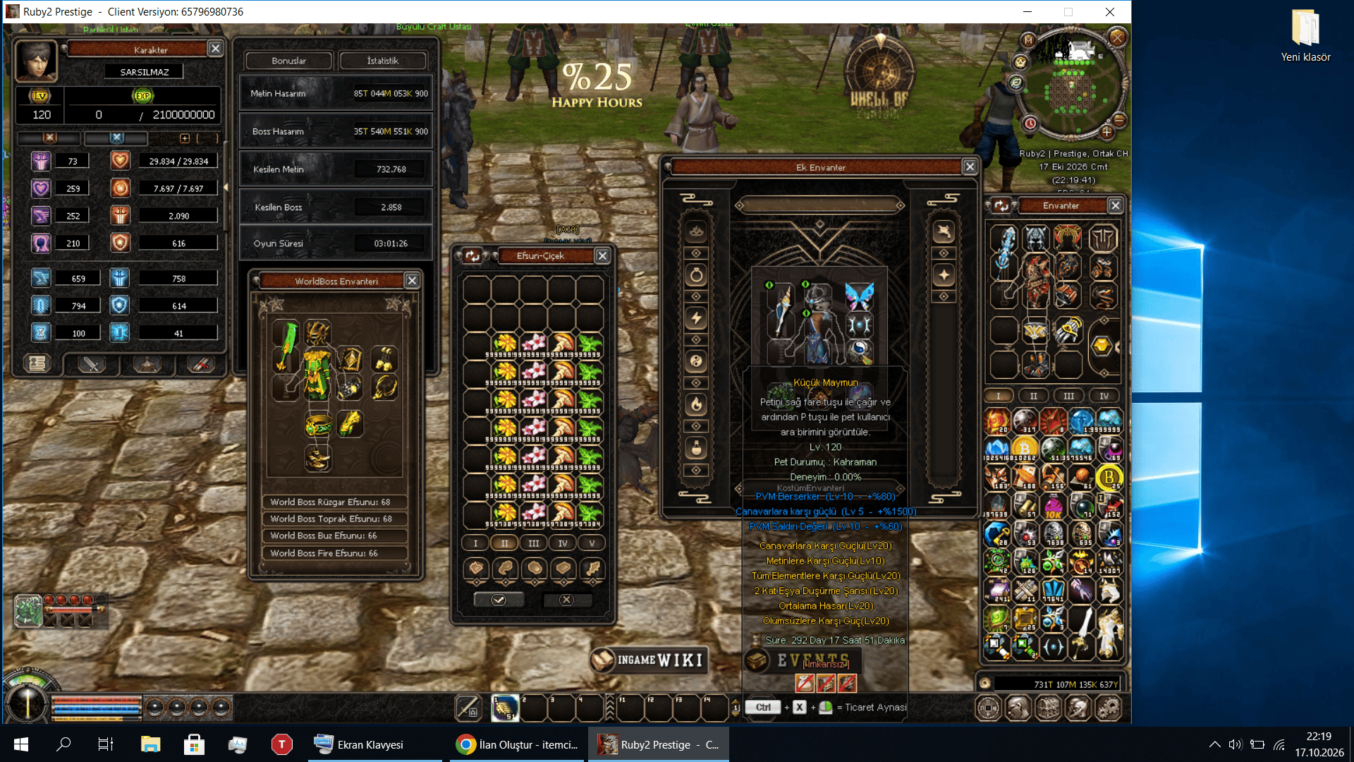 131T DAMAGE - DOPDOLU CHAR ACIKLAMAYI OKU