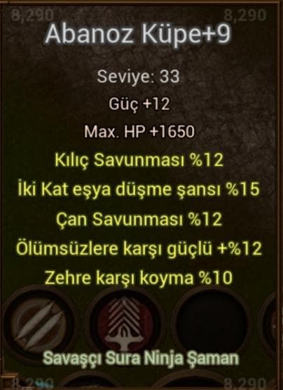 54 lv Kulelik metinlik Bedensel hesap