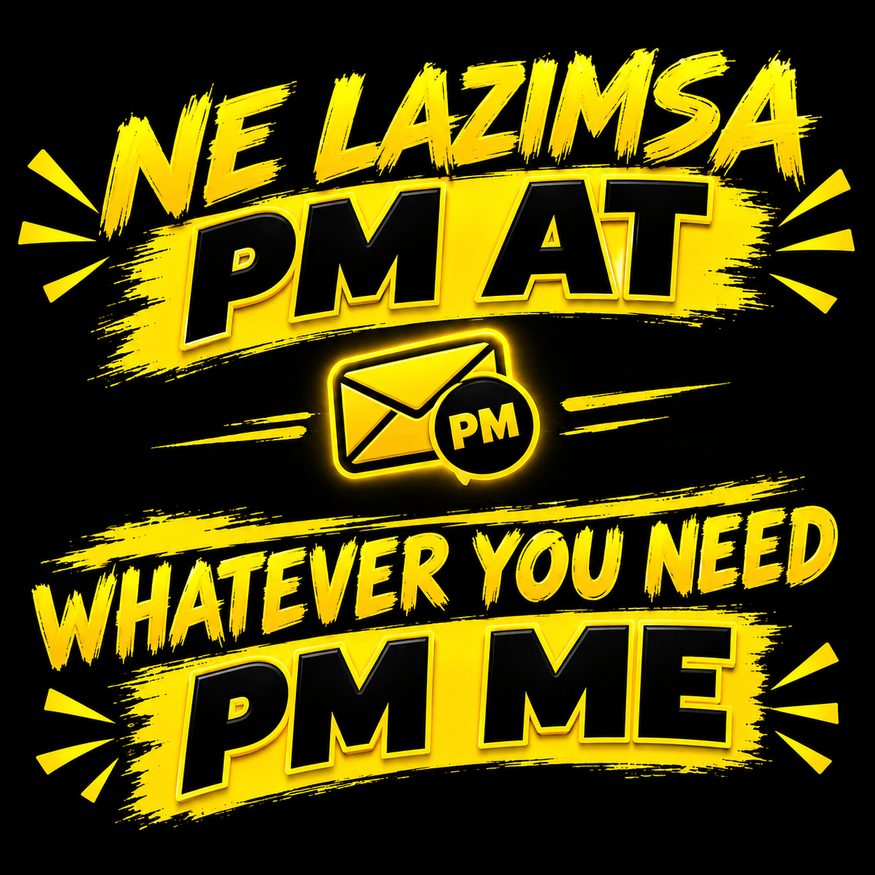 Ne Lazımsa PM At Konuşalım