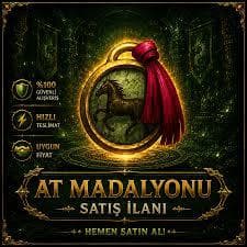 23 Adet At Madalyonu Anında Teslim