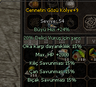 Ortak Kalkan - İç itemler Detaylar için acıklama oku