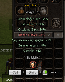 +6 KİN KILICI