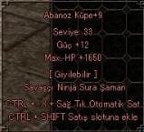+9 ABANOZ KÜPE SATILIR EFSUNSUZ TEKLİF VERİN