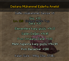 DESTANSI 6/6 AMASİS EŞSİZ PARÇA